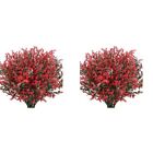 20 Lots De Fleurs De Lavande Artificielles Pour L'extérieur, Arbustes, Plan2536