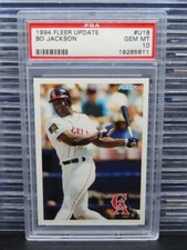 1994 Fleer Update Bo Jackson #U18 PSA 10 GEM MINT California Angels