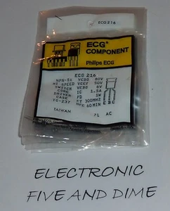 ECG216 T-NPN SI HI SPEED SWITCH 1 - Picture 1 of 1