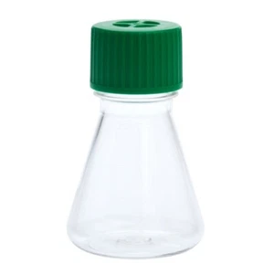CELLTREAT 125mL Erlenmeyer Flask, Vent Cap, Plain Bottom, PETG, Sterile, 229801 - Picture 1 of 1