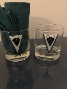 Candadian Club Tux Glasses. Set Of 2 - Picture 1 of 1