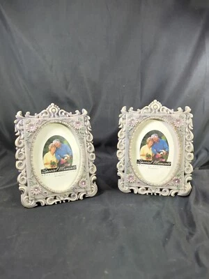 Lote 2 Marcos de Fotos a Juego Colección Recuerdos Momentos Especiales 3.5" x 5" Raro  Foto 1 de 4