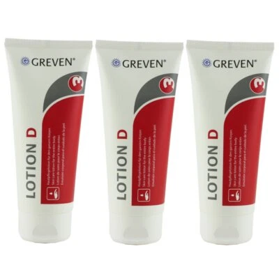 Greven Lotion D 3 x 100 ml Tube basiert auf Öl-inWasser-Emulsion Pflegelotion