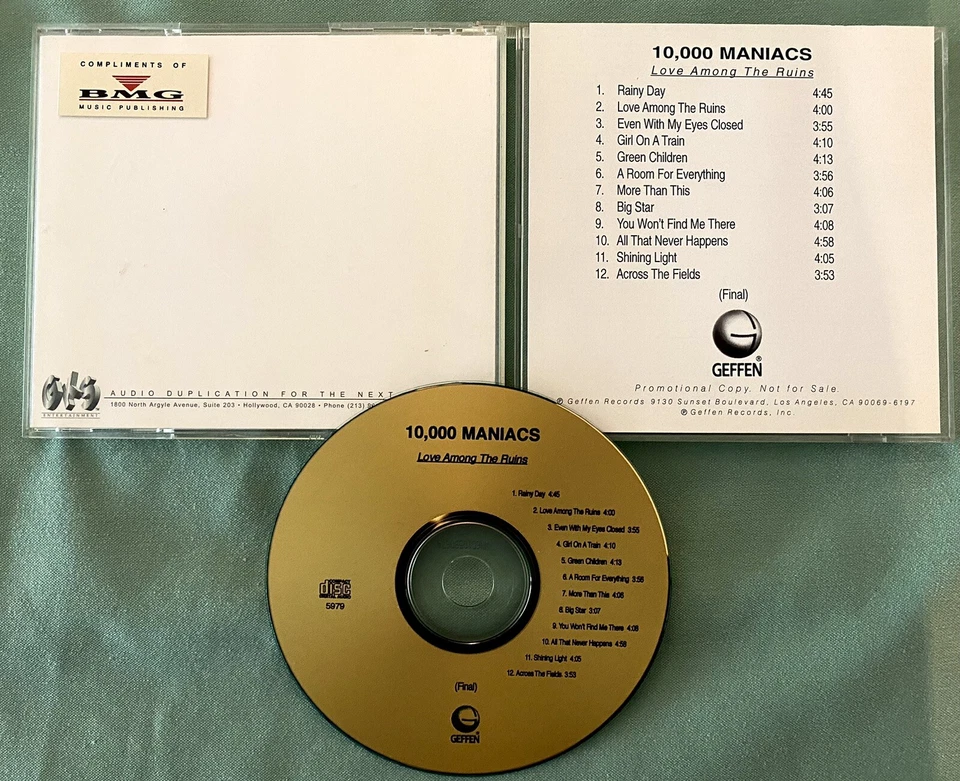 10.000 Maniacs Promo CD Love Among The Ruins - Bild 1 von 1