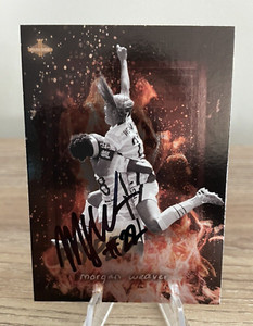 Morgan Weaver SIGNED 2021 Parkside HYPED Insert NWSL Portland Thorns Soccer Card