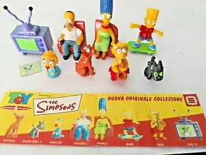 PERSONAGGI DA COLLEZIONE I SIMPSONS DOLCERIE VENEZIANE SORPRESINE EXTRA KINDER - Picture 1 of 15