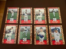 1989 Columbus Clippers Cracker Jack Team Set - Mint Condition