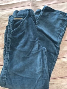 Vintage 1981 LEVI'S Girls Size 8 Regular Blue Super Fine Corduroy Pants Jeans - Picture 1 of 12