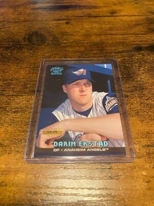 2000 Pacific Baseball Darin Erstad Platinum Blue Parallel #33/75