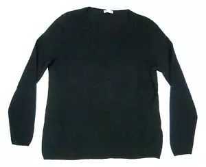 Women's Pullover INCLUDE PETER HAHN Size 44 Wool & Cashmere Black Long Sleeve - Picture 1 of 5