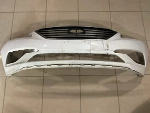 Front Bumper Cover White 2015 2016 2017 Hyundai Sonata 2.4L 86511+C2000 OEM - Picture 1 of 12