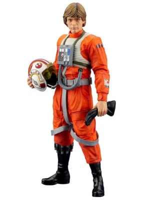 Estátua de PVC Star Wars ARTFX escala 1/10 Luke Skywalker X-Wing piloto Kotobukiya - Imagem 1 de 4