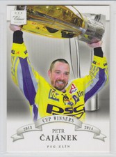 2014-15 OFS CLASSIC CZECH PETR CAJANEK 127/249 CUP WINNERS CW-13 Zlin