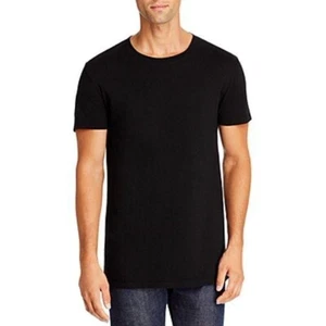 T-shirt manica corta nera tinta unita Pacific & Park XXL nuova - Foto 1 di 1