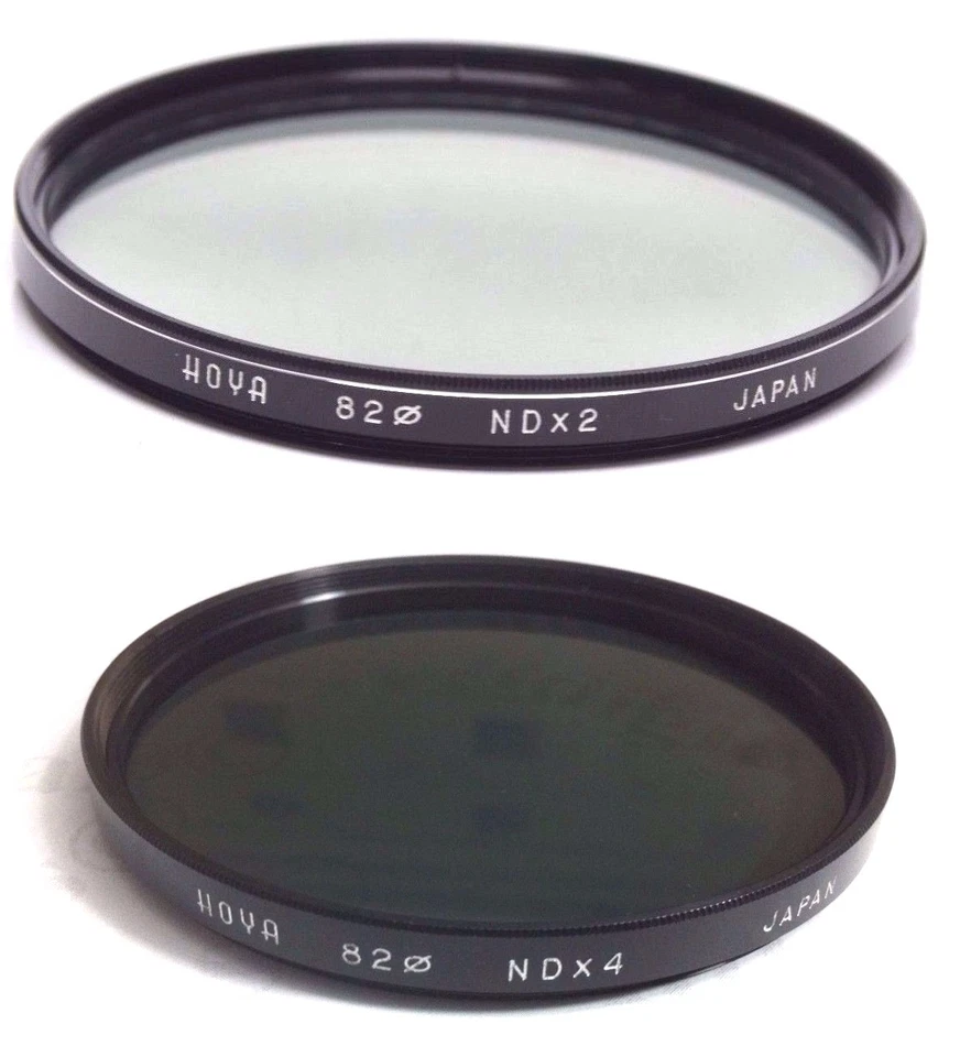 Hoya 82mm ND2 ND4  NDX2 NDX4 ND-2 ND-4  Lens Filter Neutral Density Japan 82 mm - Image 1 of 4