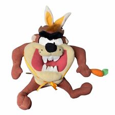 Looney Tunes TAZ Tasmanian Devil with Bunny Rabbit Ears 10” Plush Stuffed