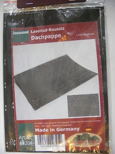 Joblot of 6 packs of Joswood Lasercut World Roofing Felt, Art No, 40204 - Picture 1 of 2