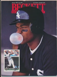 Beckett Baseball Card Monthly #94 - January 1993 - Frank Thomas! - Picture 1 of 2
