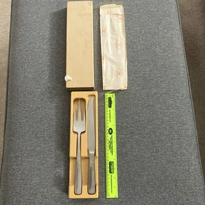 Gense Schwedisches Tranchierset & Halter Edelstahl OVP nie benutzt - Bild 1 von 16