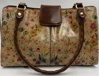 PATRICIA NASH RIENZO Cartera PRAIRIE ROSE 13”x4” Bolso de Mano Nuevo con Etiquetas ($249 Originalmente) Foto 1 de 4