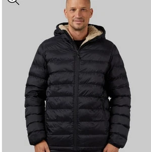 MEN'S HOODED SHERPA-LINED JACKET - Picture 1 of 6