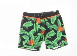 Pantalones cortos tropicales multicolores Quiksilver 34 para hombre - Imagen 1 de 12