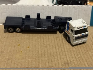 1/86 Matchbox Convoy 1987 DAF 3300 Space Cab Low Loader Truck - Picture 1 of 4