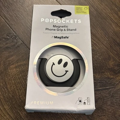 popsocket magsafe multicolor Black &silver brand new never opened still in box - Image 1 of 2