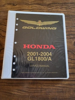 Honda Factory Service Manual, 2001-2004 GL1800/A Goldwing - Image 1 of 2