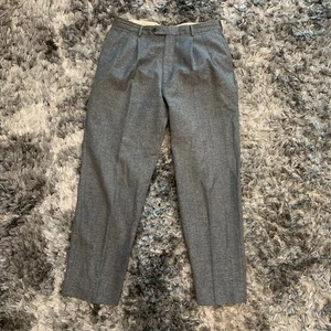 Daniel Cremieux graue Anzughose Herren Gr. 34x32 Straight Leg Regular Fit Grau - Bild 1 von 5