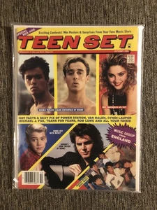 Teen Set magazine 1985 Madonna teen Wham beef cake gay hunks vintage - Picture 1 of 1