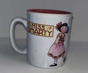 Vintage Mary Engelbreit Miss Smarty Kaffeetasse von Andrews McMeel Verlag ME - Bild 1 von 3
