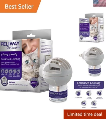 Difusor calmante para gatos recomendado por veterinarios 48 ml - Reducción del estrés para gatos y gatitos Foto 1 de 4