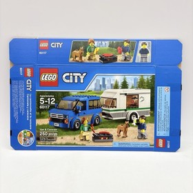 LEGO CITY Van & Caravan 60117 Retired 2016- Box Package Only