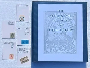 US Lokalmarken Konvolut mit Archivnachdruck der US Locals und ihrer Geschichte - Bild 1 von 12