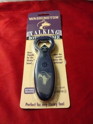 NCAA VARIOS EQUIPOS ABRIDORES DE BOTELLAS PARLANTES Washington Foto 1 de 4