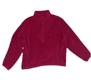 Lululemon Fleece Half Zip Women’s Size Large Pink  - Picture 1 of 5