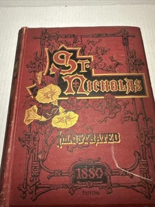 188”St. Nicholas Illustrated Magazine Young Folks Vol XXI Part I bound volume - Imagen 1 de 18