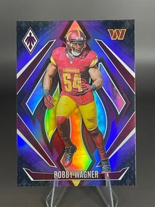 2024 Panini Phoenix BOBBY WAGNER Purple Fade Holo #14 Commanders - Picture 1 of 5