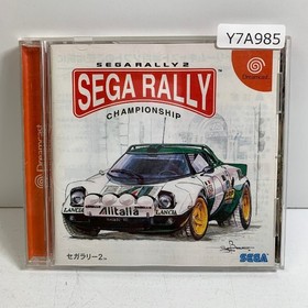 Sega Rally 2 Championship Dreamcast Japan Racing Game Complete SEGA