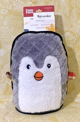 ZippyPaws Holiday GRUNTERZ PENGUIN Squeaky Dog Toy New -FREE SHIPPING- - Image 1 of 4