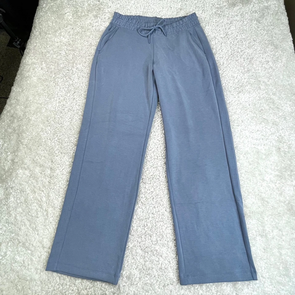 Athleta Seasoft Straight Leg Pant Shadow Blue Womens Small - Image 1 of 4