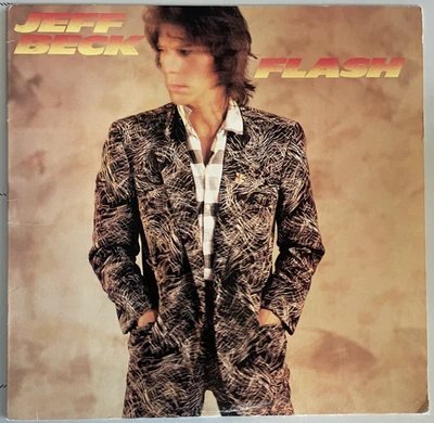 Jeff Beck FLASH Original 1985 Vinyl LP Record Album Rod Stewart People Get Ready - Image 1 of 4
