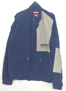 Murphy & NYE Sailwear Sharwood Large Navy Beige Sailing Windbreaker Jacket Coat - Picture 1 of 9