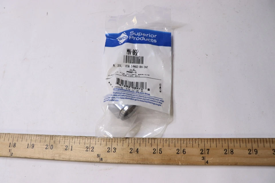 Tuerca hexagonal cromada Superior Products MN-082 Foto 1 de 1