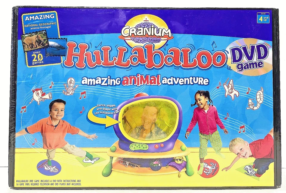 Cranium - "Hullabaloo" DVD Game - 2005 Edition - Ages 4+ - New/Sealed - Image 1 of 4