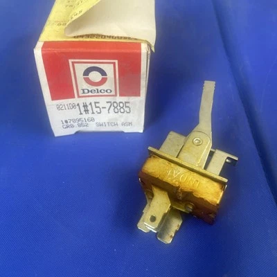 77-81 Trans Am A/C Control Fan Blower Switch AC Air 7895160 78 79 80 Firebird TA - Image 1 of 4