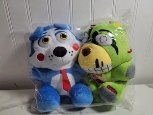 Five nights at freddys 7 Inch plush Fazbear Blue and Springtrap Green New  - Picture 1 of 7