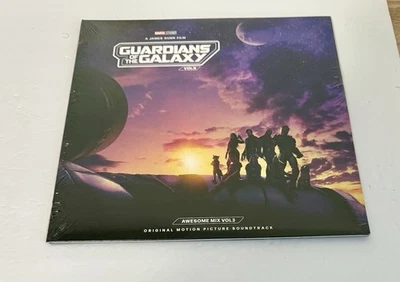 Guardians of the Galaxy Vol 3 Awesome Mix Vol 3  Purple Double LP   NEW - SEALED - Image 1 of 3