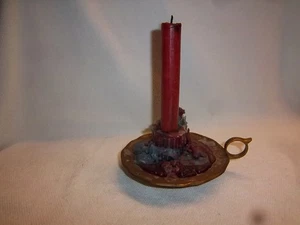 Vintage Teleflora Messing Kerzenständer - Bild 1 von 7